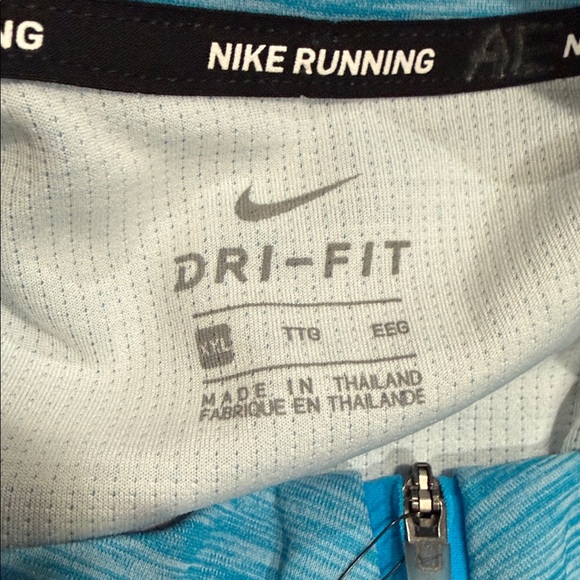 Women’s Nike Element Dri Fit Heathered Blue 1/4 Zip Pullover Size XXL NWT - Picture 6 of 8